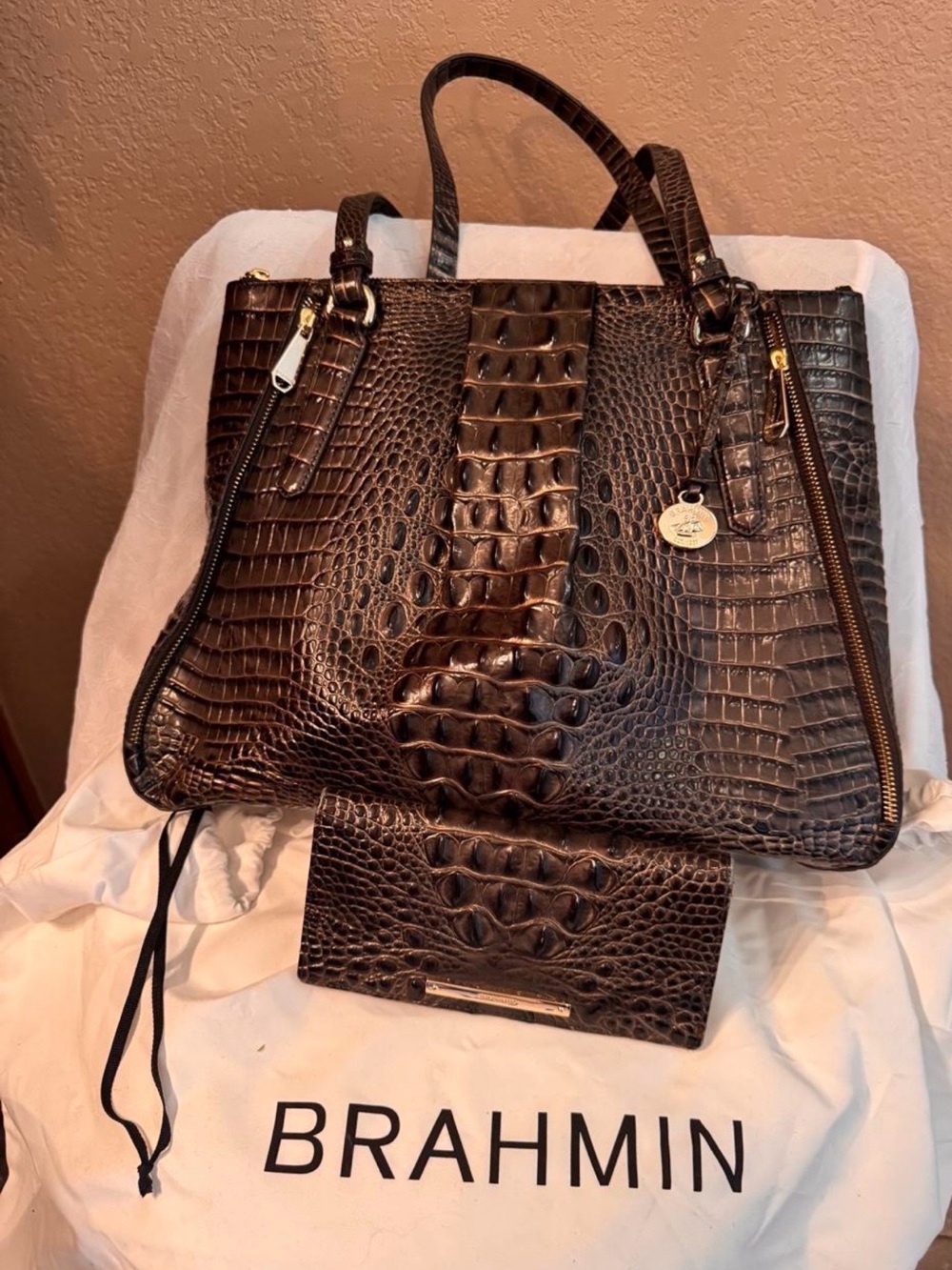 Brahmin purse and wallet